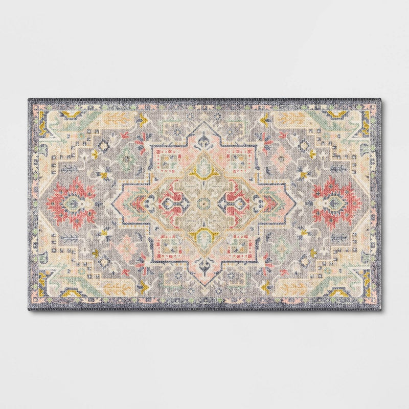 2'3"x3'9" Zebrina Medallion Persian Printed Accent Rug - Opalhouse (LOCAL PICKUP ONLY)
