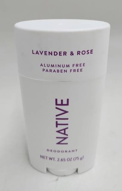 Native Lavendar & Rose Deodorant for Women - 2.65oz