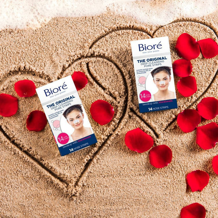 Biore Deep Cleansing Pore Strips - Nose - 14ct