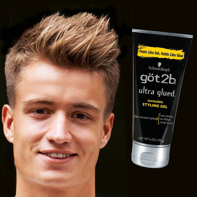 Got2b Ultra Glued Invincible Styling Gel - 6oz