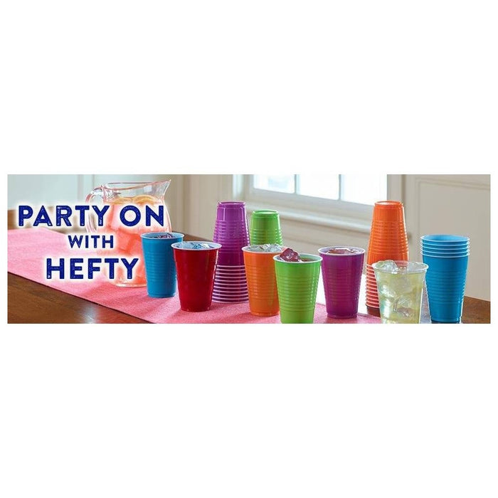 Hefty Party On! Disposable Cups - 80ct/16oz