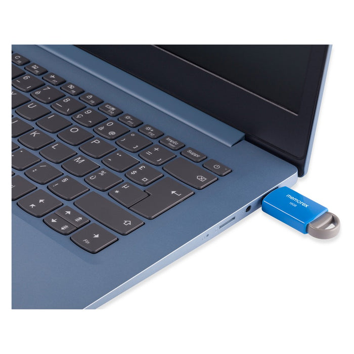 Memorex 16GB Flash Drive USB 2.0 - Blue (32020001621)