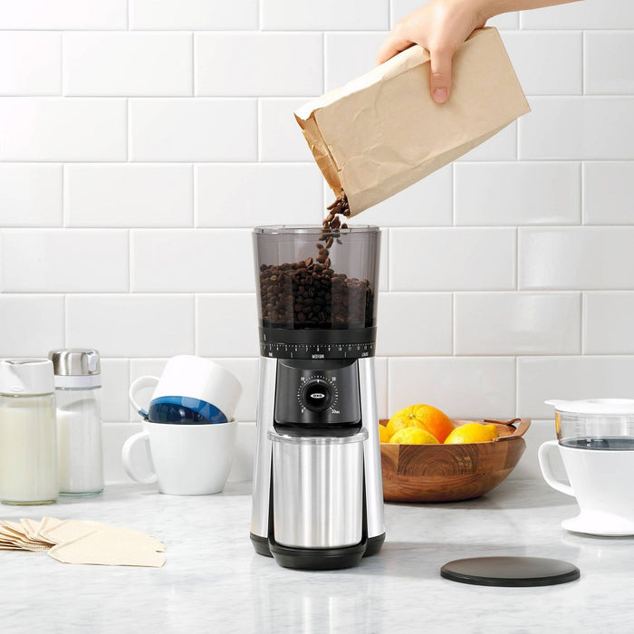 OXO BREW Conical Burr Coffee Grinder - Stainless Steel
