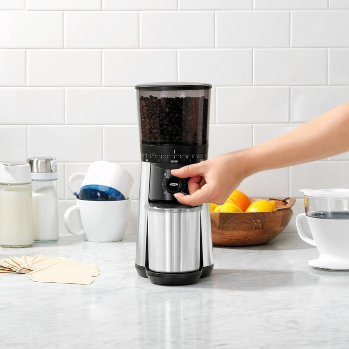 OXO BREW Conical Burr Coffee Grinder - Stainless Steel