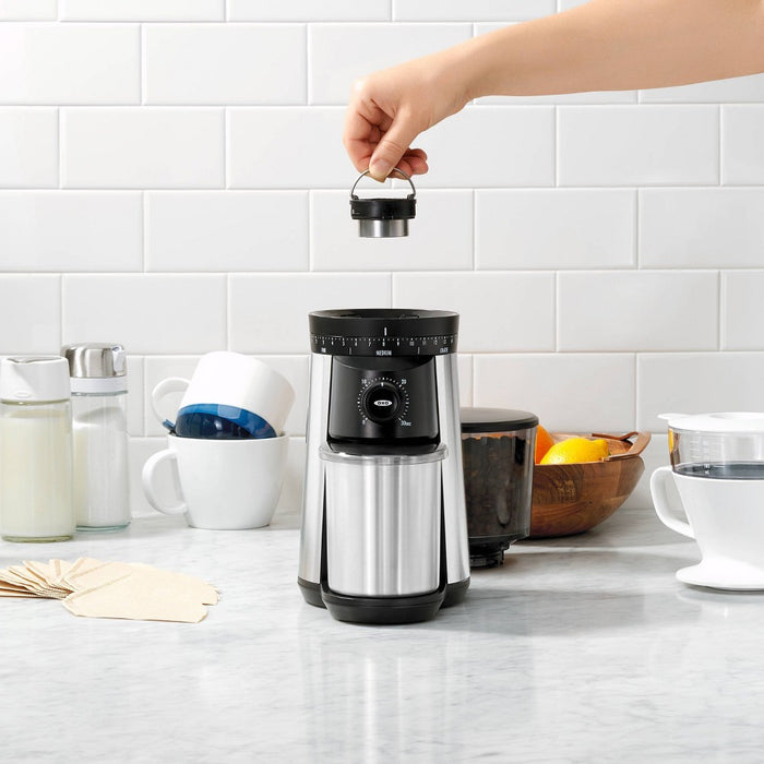 OXO BREW Conical Burr Coffee Grinder - Stainless Steel