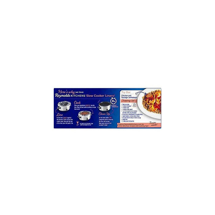 Reynolds Kitchens Small Size Slow Cooker Liners - 5ct