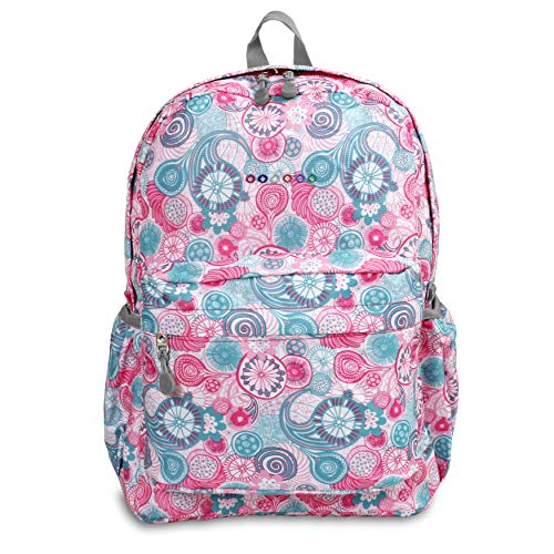 J World New York Oz Womens Backpack School Laptop Bag Girls Boys, Blue Raspberry, One Size