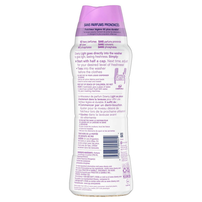 Downy Light White Lavender Scent Laundry Scent Booster Beads with No Heavy Perfumes - 20.1oz6