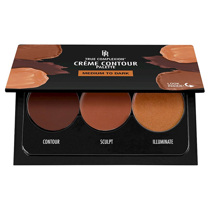 Black Radiance True Complexion Creme Contour Palette - Medium To Dark - 0.26oz