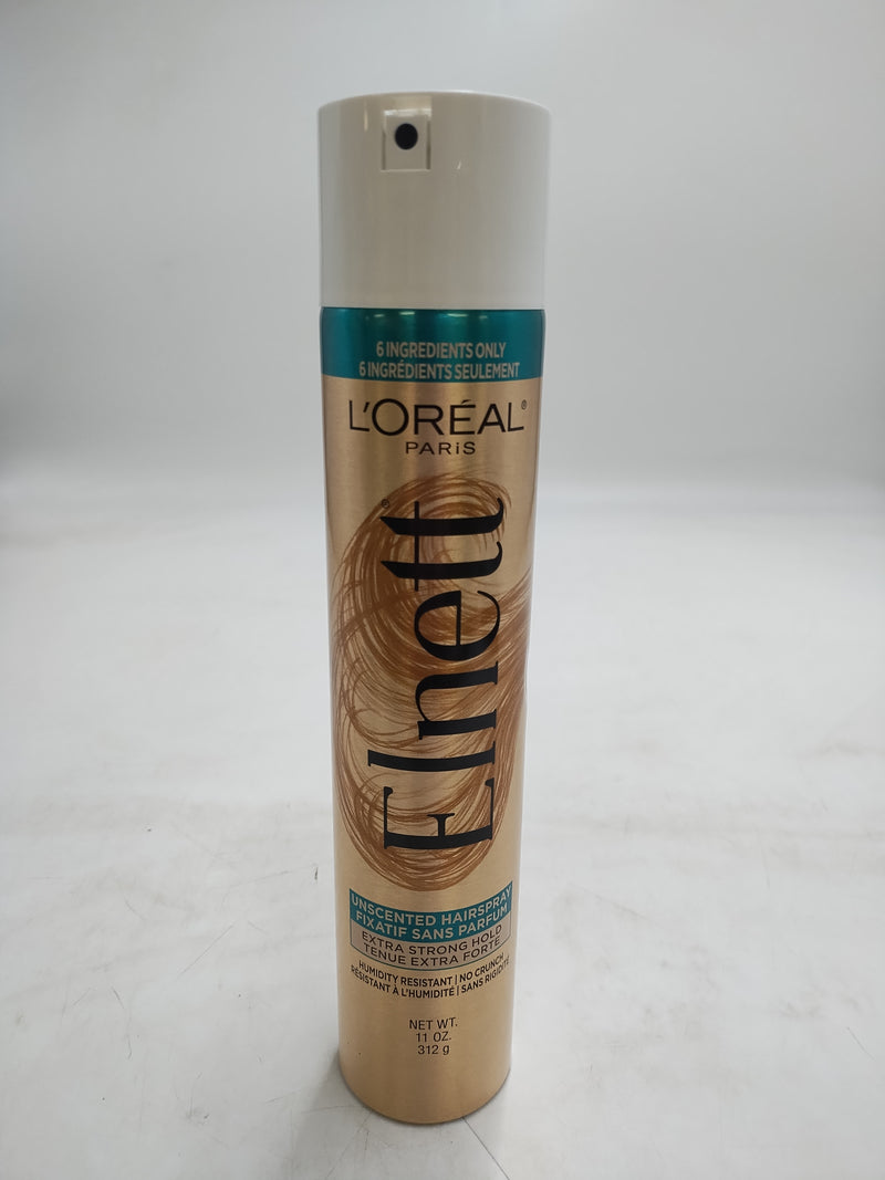 L'Oreal Paris Elnett Satin Extra Strong Hold Unscented Hair Spray - 11oz