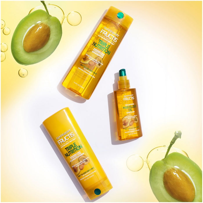 Garnier Fructis Active Fruit Protein Triple Nutrition Fortifying Conditioner - 33.8 fl oz