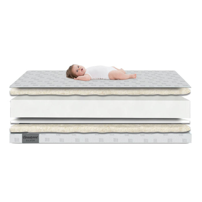 Beautyrest Silver Slumbertime Crib and Toddler Mattress (LOCAL PICKUP ONLY)