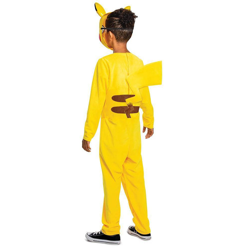 Kids' Pokemon Pikachu Halloween Costume Jumpsuit L (10-12)