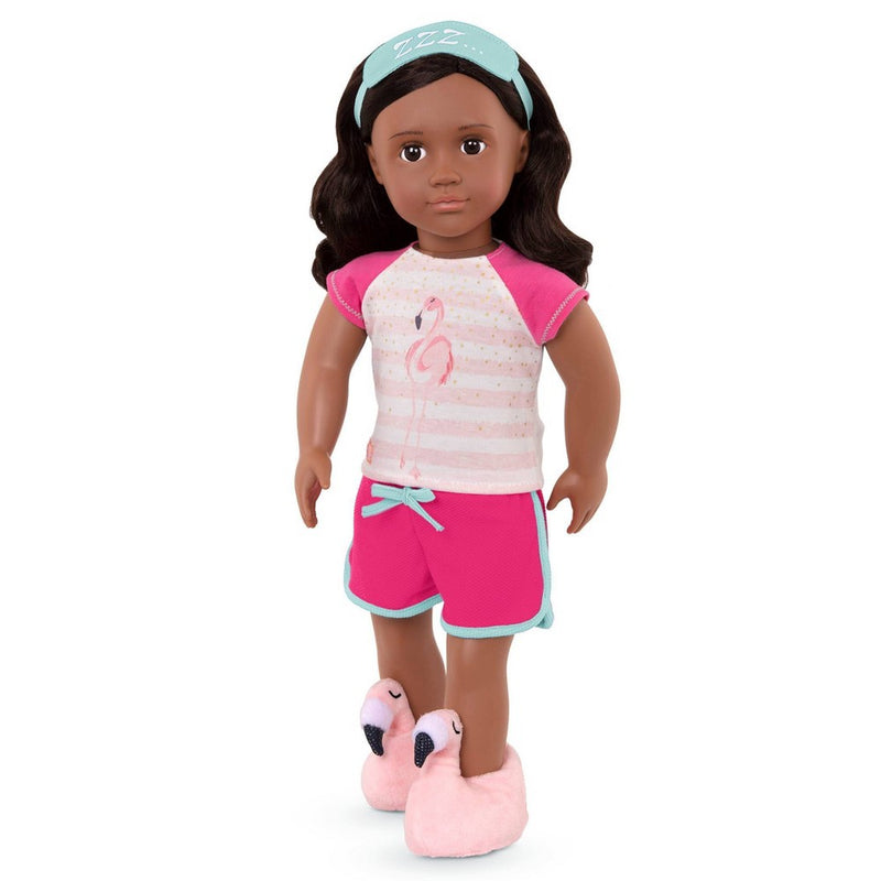 Our Generation Sleepover Pajama Outfit for 18" Dolls - Flamingo Dreaming