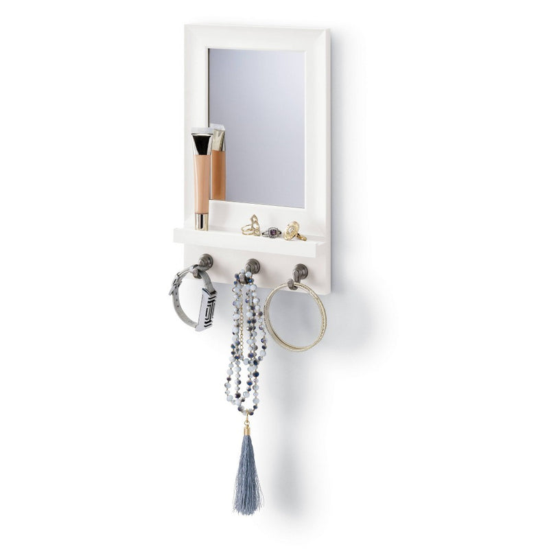 Command Mirror Organizer White