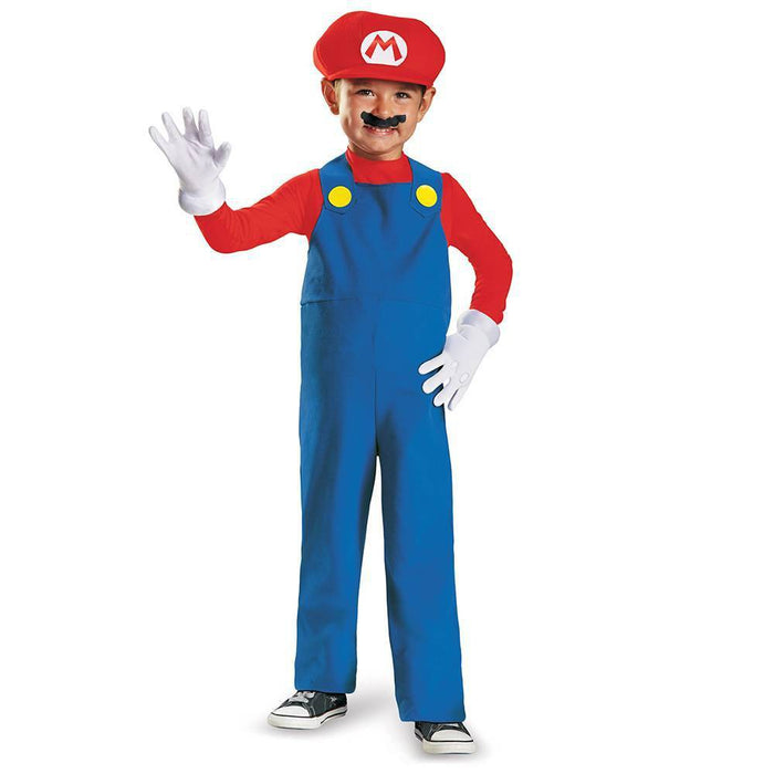 Toddler Nintendo Super Mario Halloween Costume Jumpsuit 2T