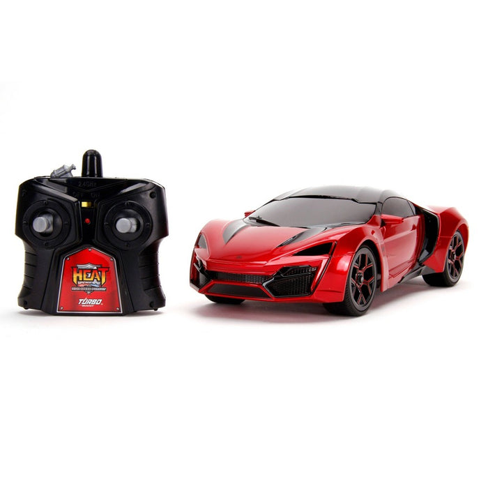 Jada Toys Hypercharger Heat 1:16 Twin Pack RC 2017 Ford GT + Lykan Hypersport