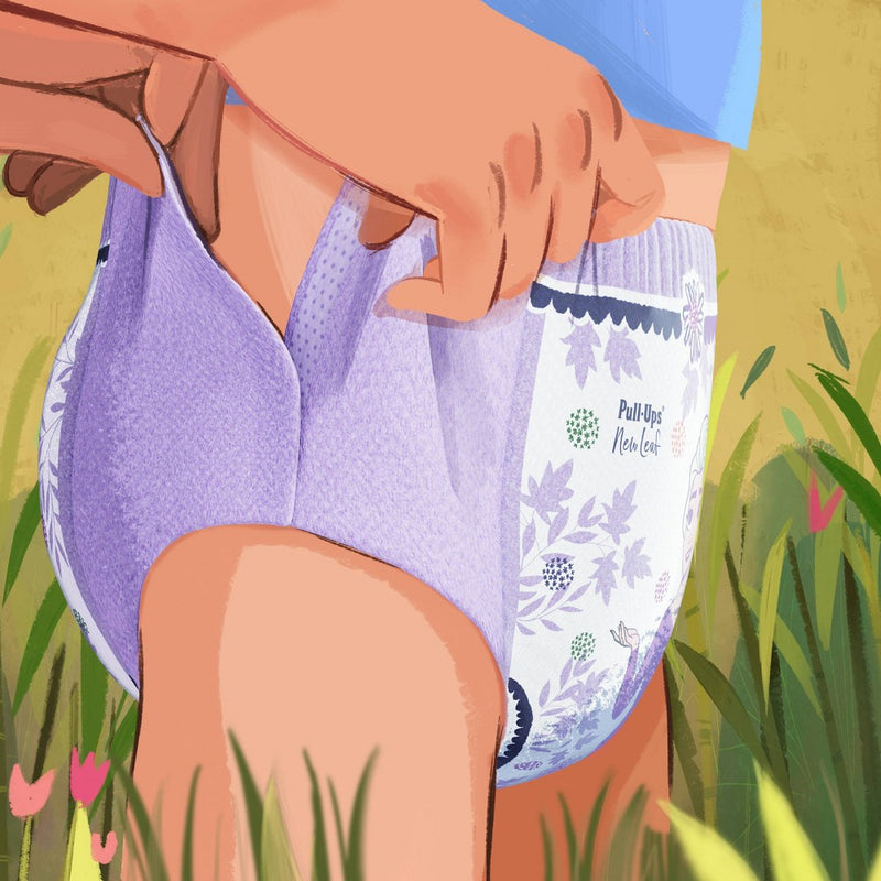 Huggies Pull-Ups New Leaf Girls' Training Pants - 3T-4T (68ct)