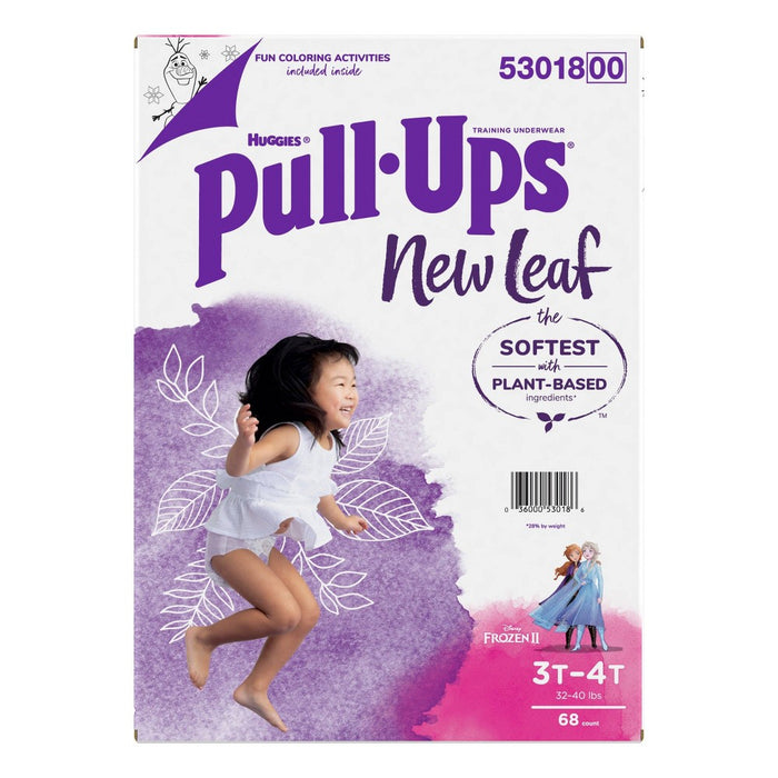 Huggies Pull-Ups New Leaf Girls' Training Pants - 3T-4T (68ct)