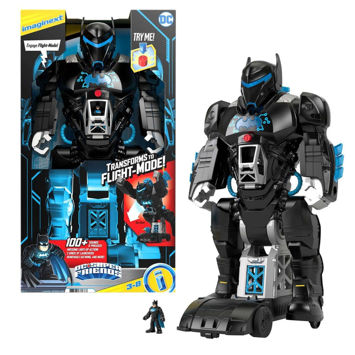 Imaginext DC Super Friends Transforming Bat-Tech Batbot SEE DETAILS