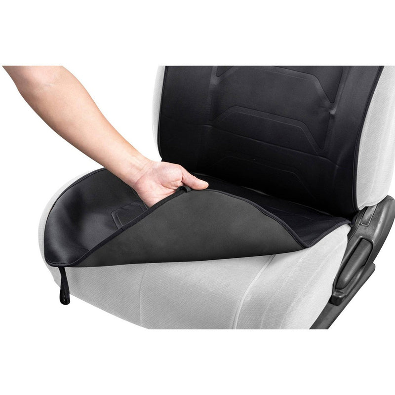 Type S 4"x15"x4" Wave Slip-on Waterproof Seat Protector Black