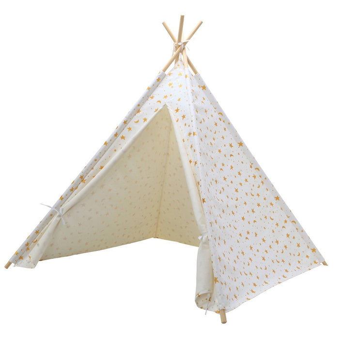 Gold Foil Star Tent - Pillowfort