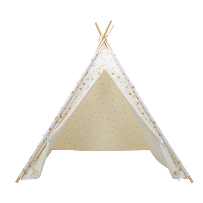Gold Foil Star Tent - Pillowfort