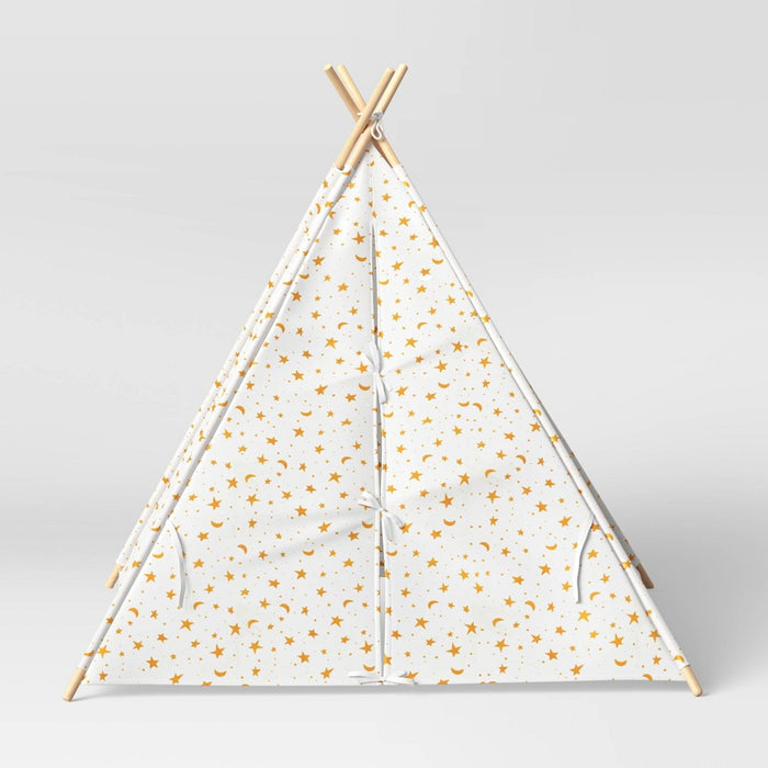 Gold Foil Star Tent - Pillowfort