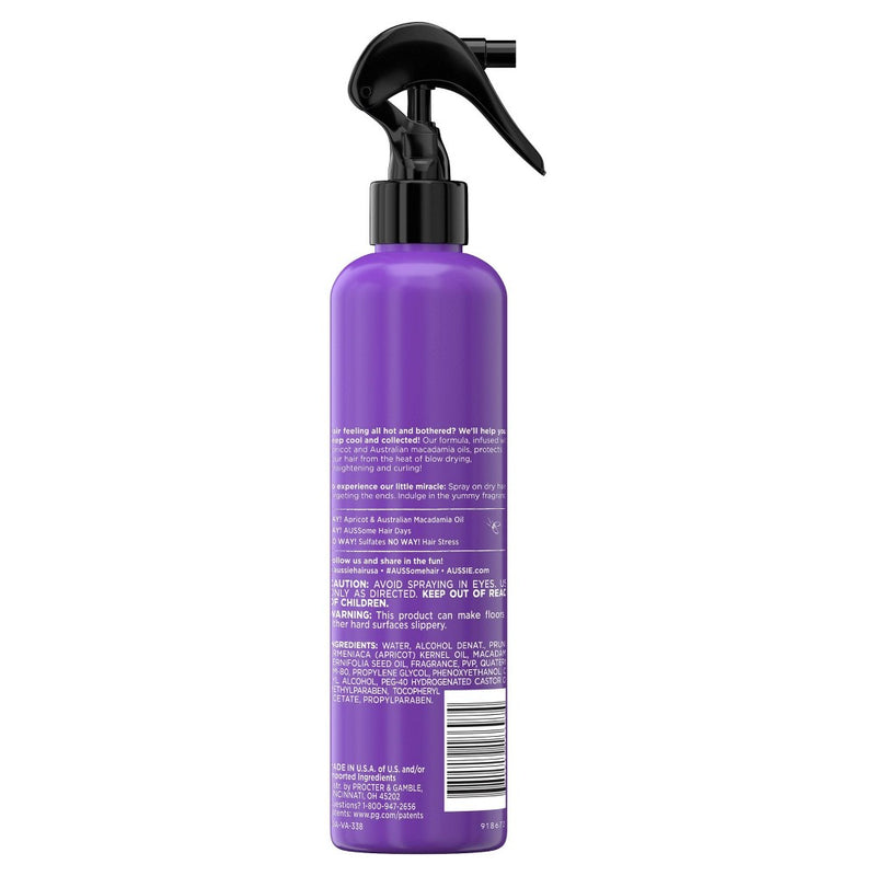 Aussie Total Miracle Heat Protecting Spray - 8.5 fl oz