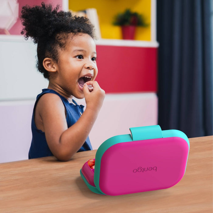 Bentgo Kids' Chill Leak-Proof Lunch Box - Fuchsia/Teal