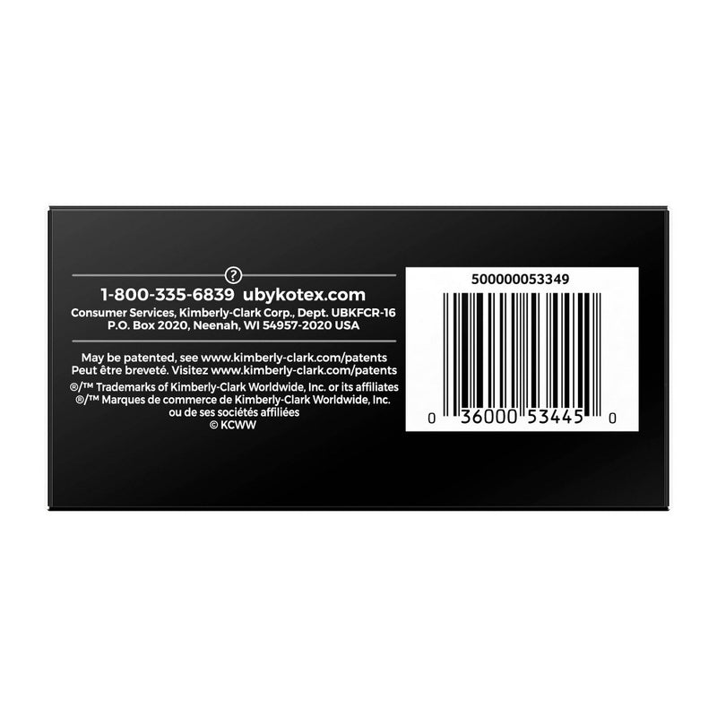 U by Kotex Click Compact Tampons -  Regular -  Unscented - 16ct