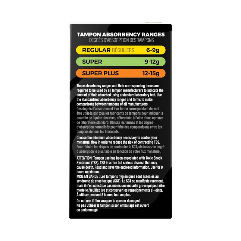 U by Kotex Click Compact Tampons -  Regular -  Unscented - 16ct