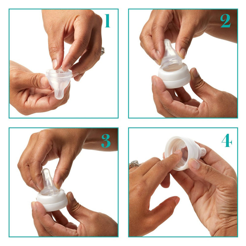 Evenflo 6pk Balance Standard-Neck Anti-Colic Baby Bottle Nipple - Medium Flow