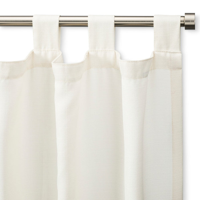 36"-66" Dauntless Curtain Rod Brushed Nickel - Project 62