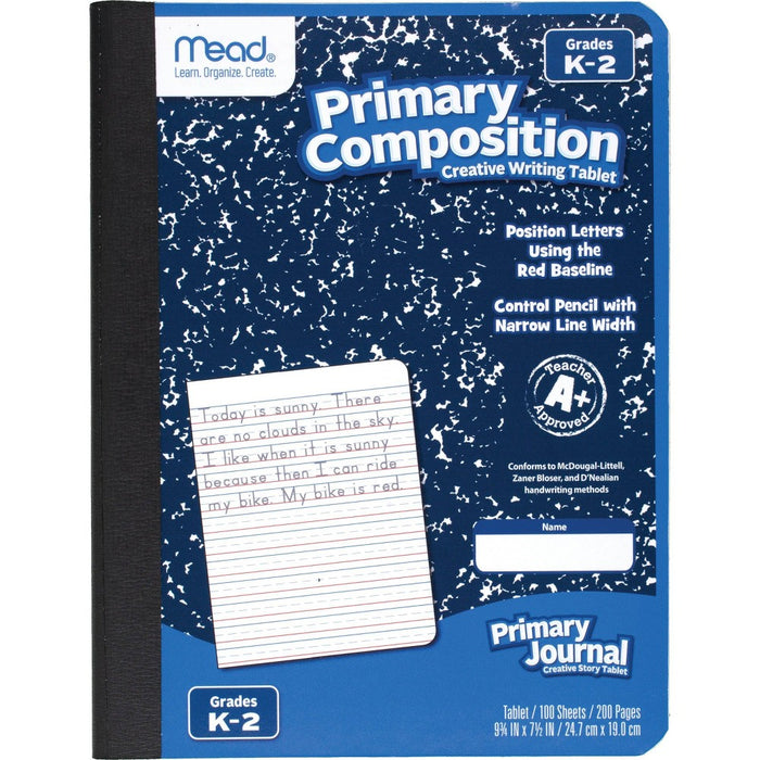 Mead 100 Sheet Primary Composition Book 9.75" x 7.5"
