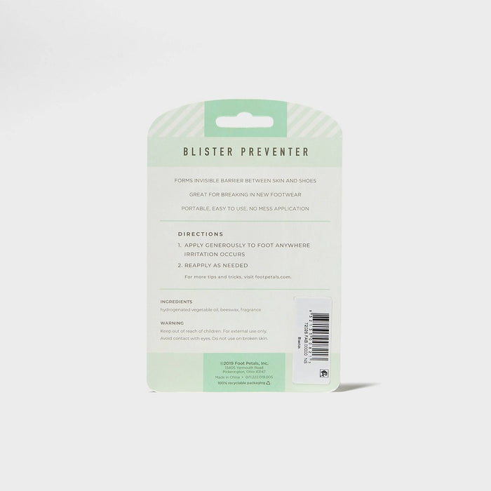 Women's Fab Feet by Foot Petals Blister Preventer Anti-Friction Balm Clear