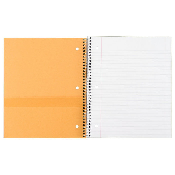 Five Star 1 Subject College Ruled Spiral Notebook (Color Will Vary)