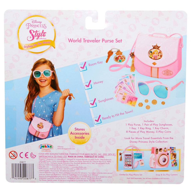 Disney Princess Style Collection World Traveler Purse Set
