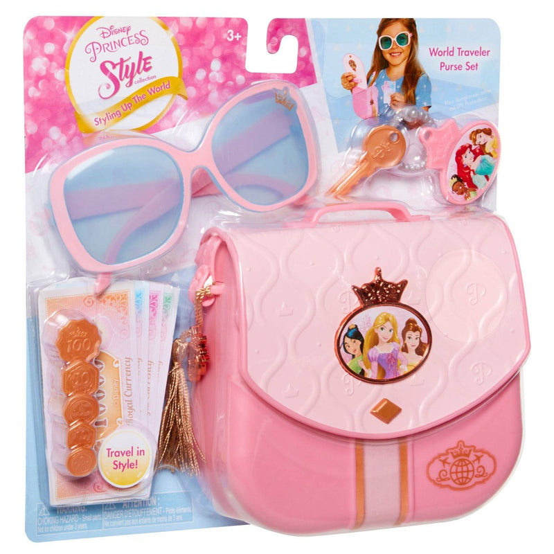 Disney Princess Style Collection World Traveler Purse Set