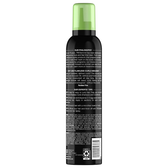 TRESemme TRES Two Hair Mousse Extra Hold Flawless Curls - 10.5 fl oz