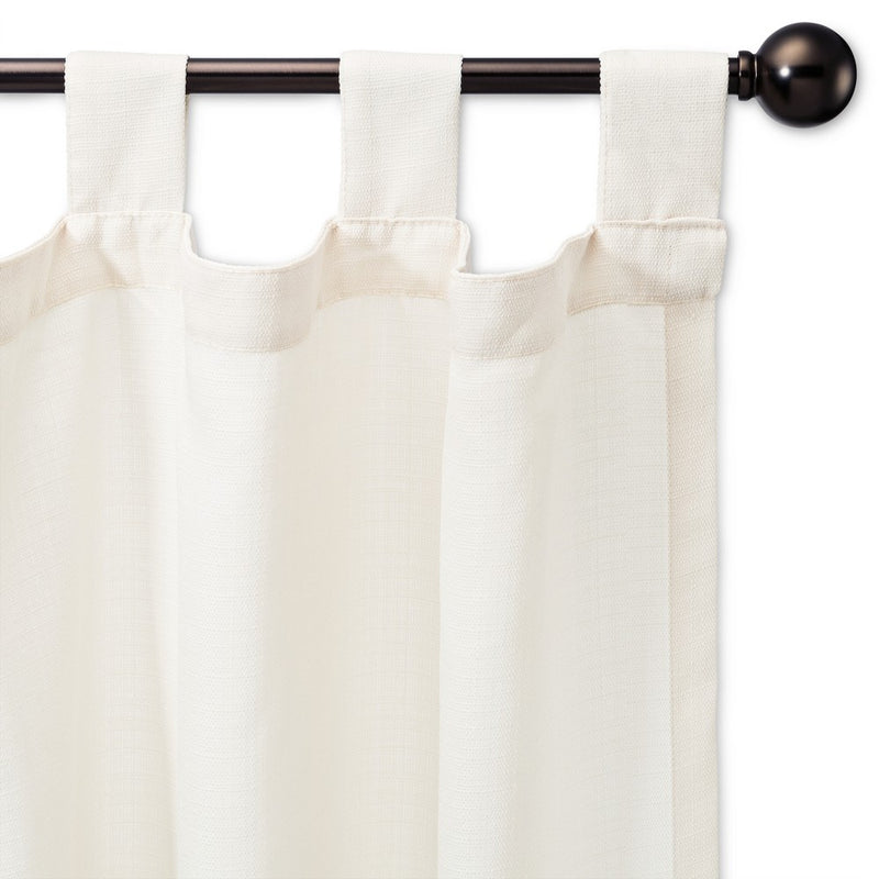 84"-48" Drapery Cafe Rod Ball Brown - Room Essentials (LOCAL PICKUP ONLY)