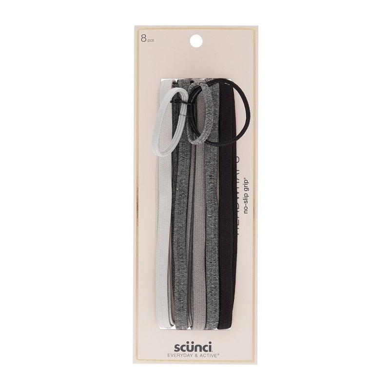 scunci No Slip Headwraps with 3 Bonus Elastics - 5ct