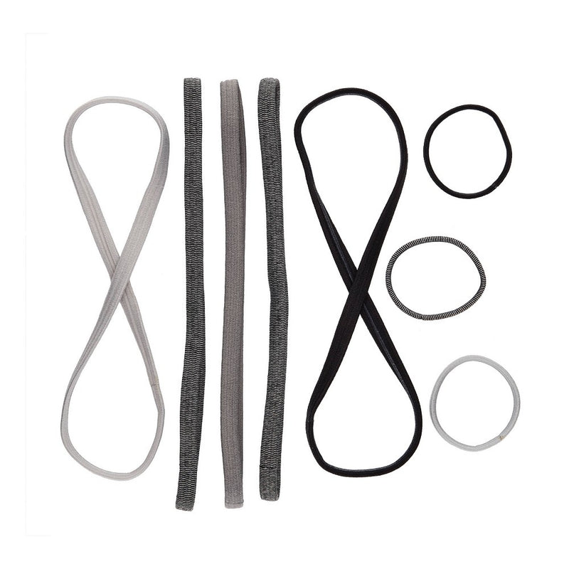 scunci No Slip Headwraps with 3 Bonus Elastics - 5ct