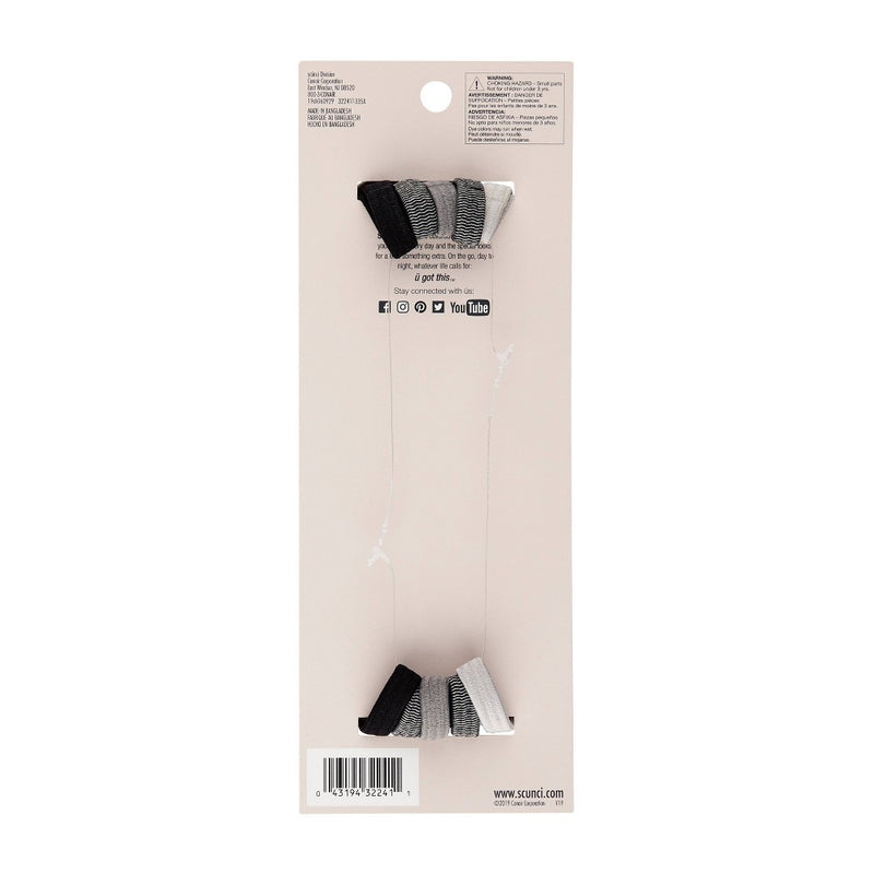 scunci No Slip Headwraps with 3 Bonus Elastics - 5ct
