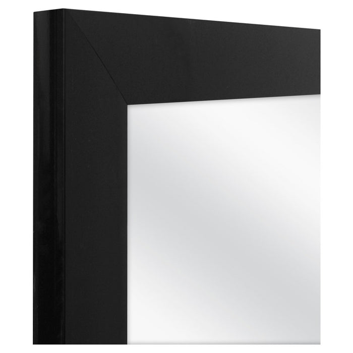 Over-the-Door Mirror Black - Room Essentials