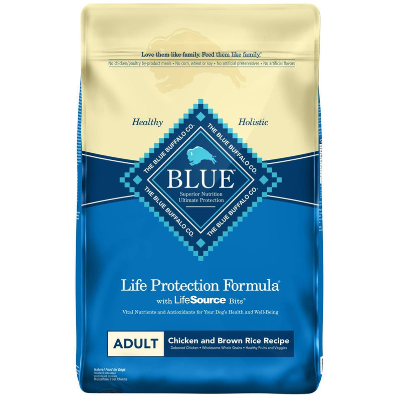 Blue Buffalo Life Protection Chicken & Brown Rice Recipe Adult Dry Dog Food - 24lbs (LOCAL PICKUP ONLY)
