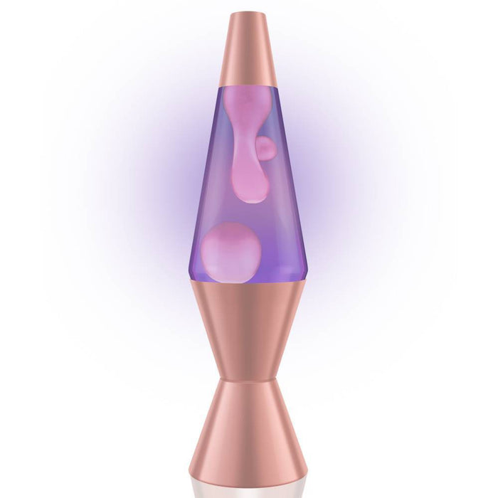 14.5" Lava Lamp Rose Gold - LAVA