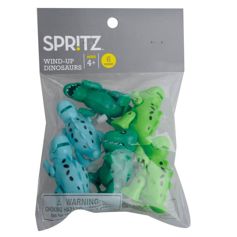 6ct Dinosaur Wind-Up Toy - Spritz