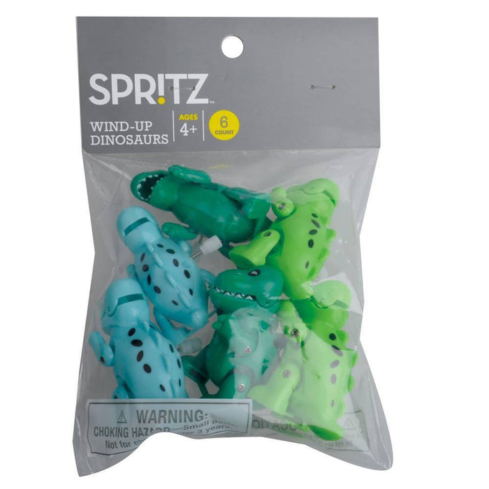 6ct Dinosaur Wind-Up Toy - Spritz