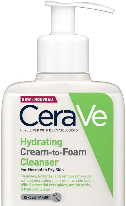 Cerave Cleanser Hydrating Cream-to-Foam 12 oz